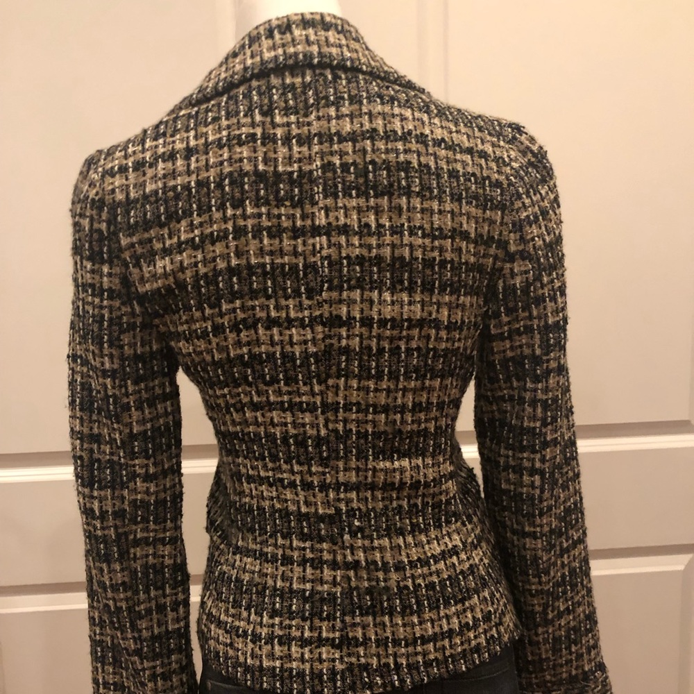 MIDI tweed wool blazer - Picture 4 of 8